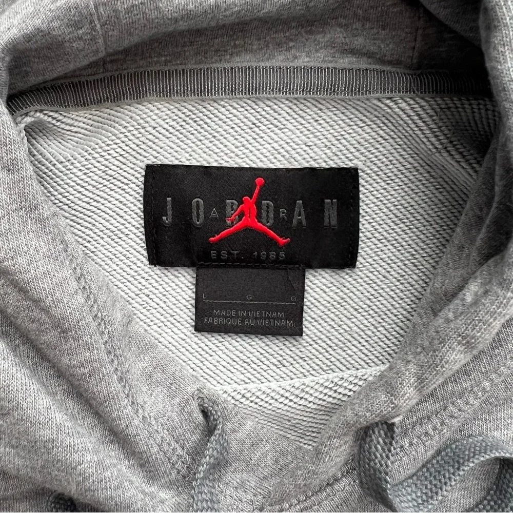Jordan DRI-FIT Lightweight Gray Hoodie